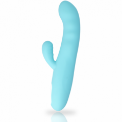 Mia Eiffel Vibrador Rotador Azul Turquesa