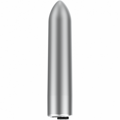 Ohmama Bala Vibradora 10 Modos Vibracion Silver