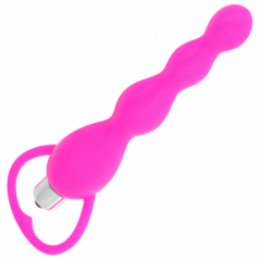 Ohmama Estimulador Anal Con Vibracion Fucsia