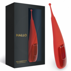 Hallo Focus Potente Vibrador Touch Rojo