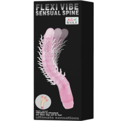 Flexi Vibe Sensual Spine Bendable Vibrating Dildo 23.5 Cm