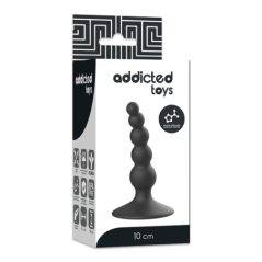 Addicted Toys Anal Sexual Plug 10 Cm Negro