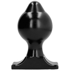 All Black Butt Plug Ancho