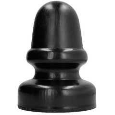 All Black Plug Anal Punta Redonda