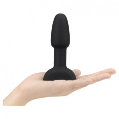 B-Vibe Rimming Control Remoto Anal Plug Petite Negro