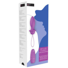 B Swish Bfilled Classic Vibrating Plug Orchid