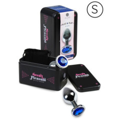 Secretplay Anal Plug Con Diamante Azul S M o L