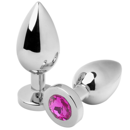 Metalhard Anal Plug Diamond Rosa