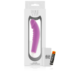 Dolce Vita Realistic Pleasure Vibrador Silicona Negro