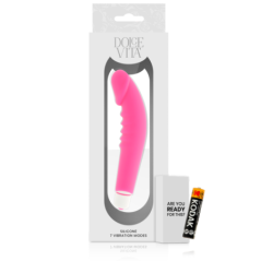 Dolce Vita Realistic Pleasure Vibrador Silicona Negro