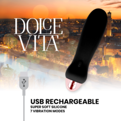 Dolce Vita Vibrador Recargable Five 7 Velocidades