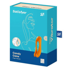 Satisfyer Candy Cane Vibrador Para El Dedo