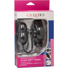 Calex Bolas Kegel De Silicona Con Control Remoto Negro