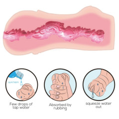 Crazy Bull Masturbador Water Skin Vagina