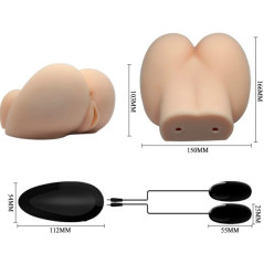 Crazy Bull Vagina Y Ano Realisticos Con Vibracion Posicion 6
