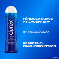 Lubricante Durex Original H2O 50Ml