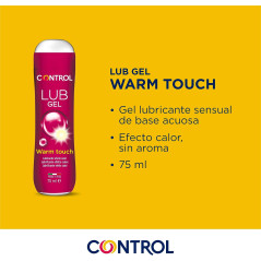 Control Lub Gel Lubricante Efecto Calor 75 Ml