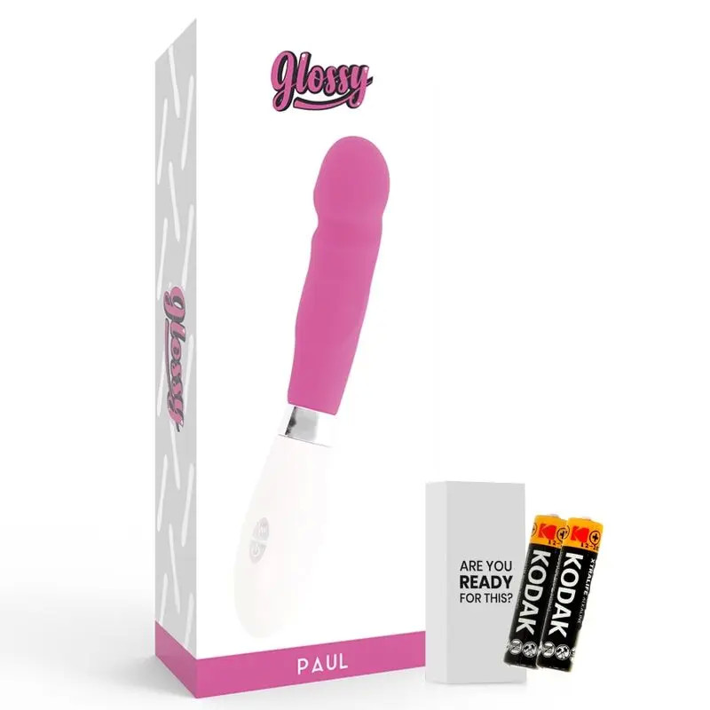 Glossy Paul Vibrador Rosa