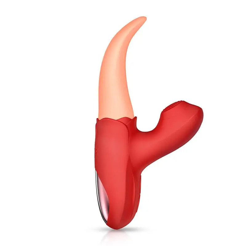 Consolador con forma de lengua