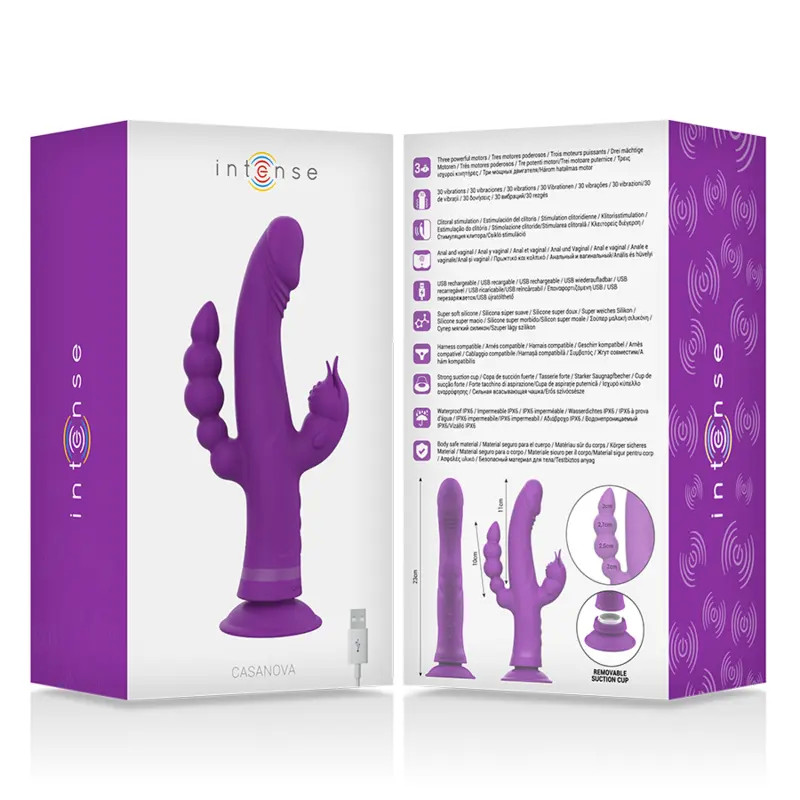 Intense Vibrador Triple