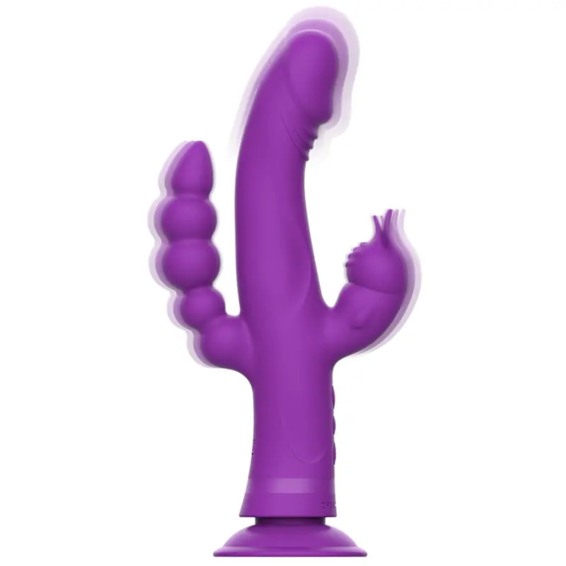 Dildo vibrador Morado