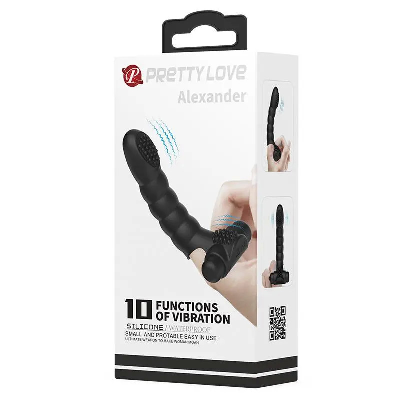 Vibrador para Dedo con 10 modos de vibracion