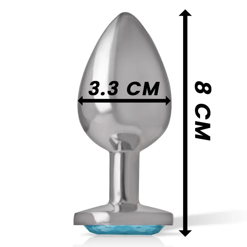 Plug anal metal M Plug anal metal M