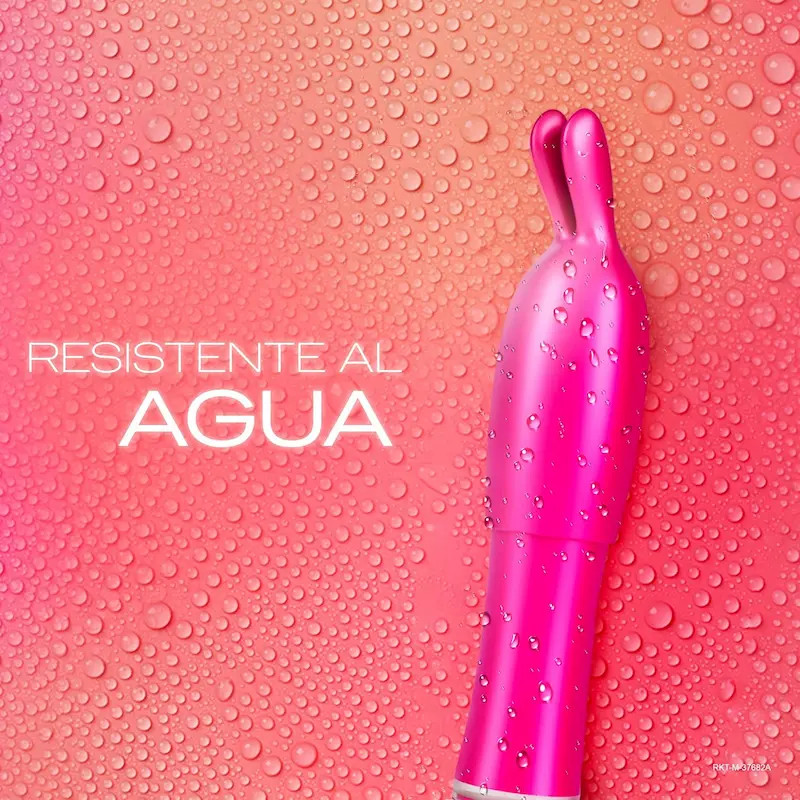 vibrador rabbit resistente al agua