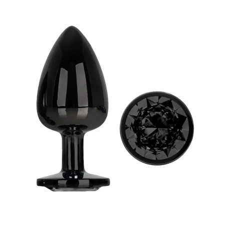 Plug Anal Joya Negra S M o L