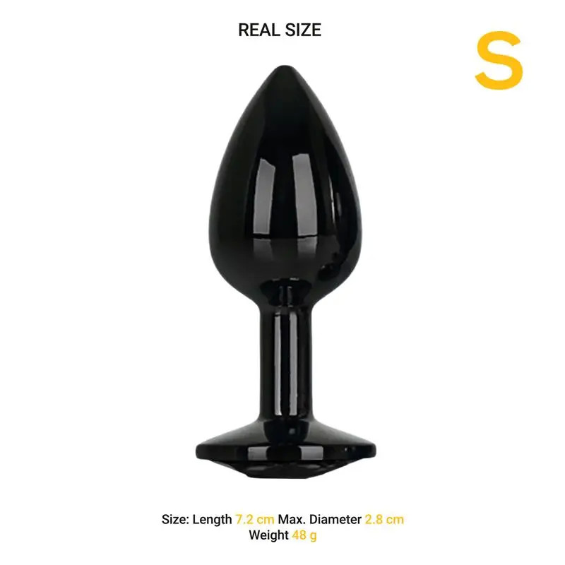 PLug de metal negro PLug de metal negro
