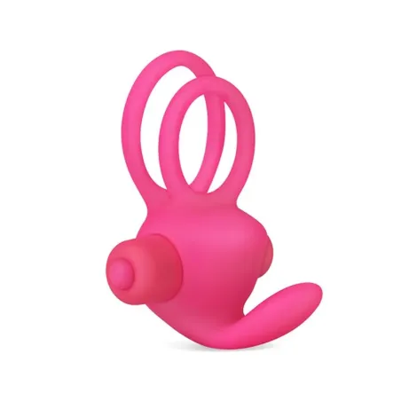 Lovetoy Anillo Vibrador con Estimulador de Clítoris