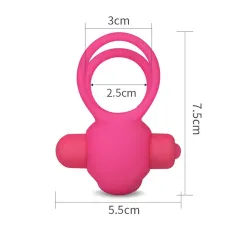 Lovetoy Anillo Vibrador con Estimulador de Clítoris