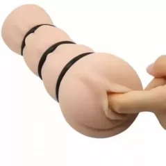 Crazy Bull Vagina Masturbador Con Anillos