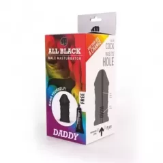 All Black Masturbador Con Forma de Pene Daddy