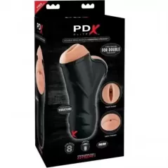 Pdx Elite Masturbador Masculino Doble Boca Y Vagina