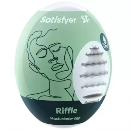 Satisfyer Riffle Huevo Mastubador