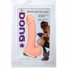 Dong Dildo Realistico Vibracion Y Rotacion 20 Cm