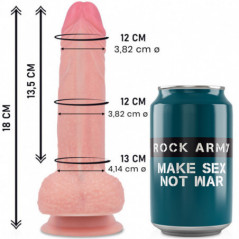 Rockarmy Liquid Silicone Dildo Premium 18 21 o 24 Cm