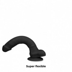 Cock Miller Silicona Density Cocksil Articulable Negro 4 Tamaños