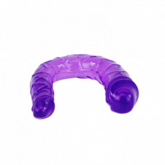 Baile Double Dong Dildo Doble Morado Rosa O Azul