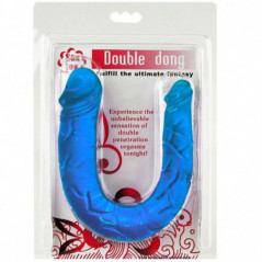 Baile Double Dong Dildo Doble Morado Rosa O Azul