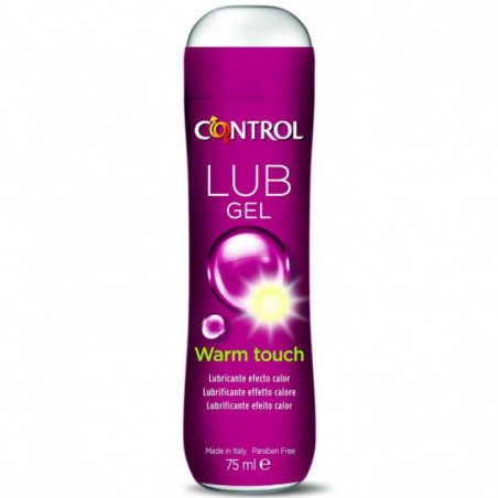 Control Lub Gel Lubricante Efecto Calor 75 Ml