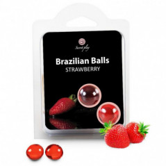 Secretplay Brazilian Balls Fresas Set 2 o 6 Bolas