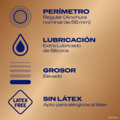 Durex Real Feel Preservativos Sin Látex Caja De 3 12 o 24 Unidades