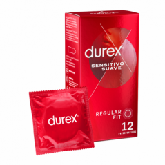 Durex Sensitivo Suave Caja De 3 12 24 o 144 Unidades